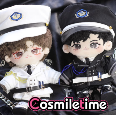 Handmade For Plush 20cm Doll Knight Gentleman Uniform Suit Clothes Dress Up