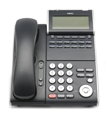 Lot of 5 Nec DTL-12PA-1 PSA 12-Button Digital Phone (Black/Refurbished) 680009 