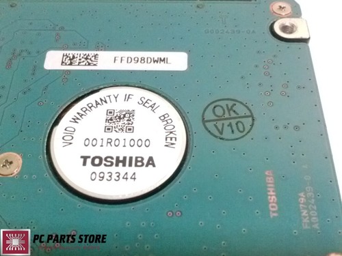Toshiba 250GB 2.5" MK2555GSX HDD2H24 H ZK01 S G002439-0A FOR PCB PARTS REPAIR - Picture 4 of 5