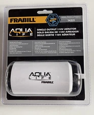 NEW FRABILL FISHING 14221 AQUA LIFE SINGLE OUTPUT 110V AERATOR