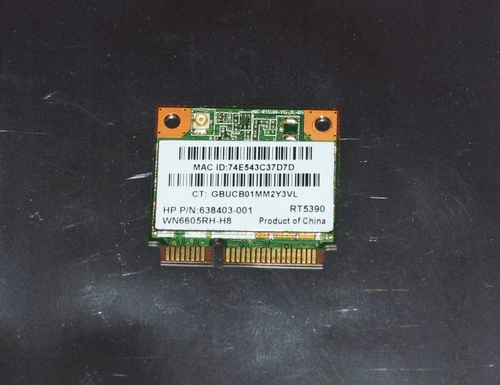 NEW HP RALINK RT5390 802.11b/g/n Wireless Half Mini Card - 638403-001