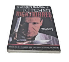 Gordon Ramsey Kitchen Nightmares Volume 1 Two DVD Set New in Sealed Package