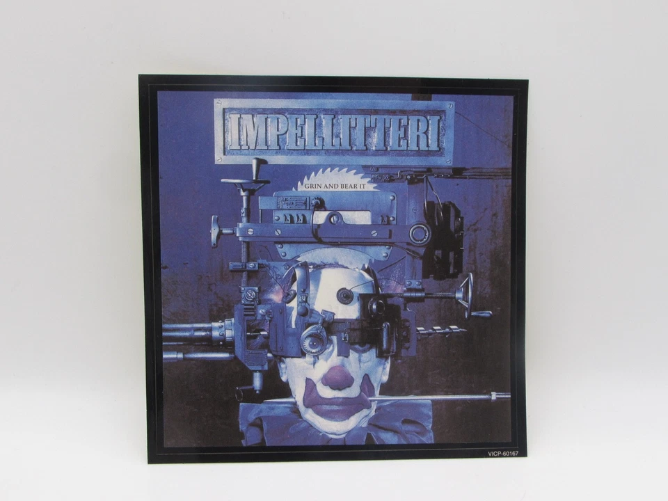 Impellitteri Eye Of The Hurricane 4sticker Limited VICP6016W/ OBI Japan CD C420 Foto 4 de 4