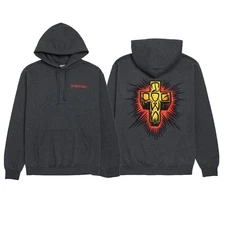 Dogtown Skateboards ESE Cross 2 Men's Hooded Sweatshirt - Medium