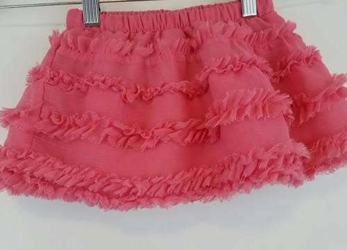 BABY GAP BRIGHT PINK TUTU RUFFLE SKIRT SIZE 6-12 MONTHS - Picture 2 of 6