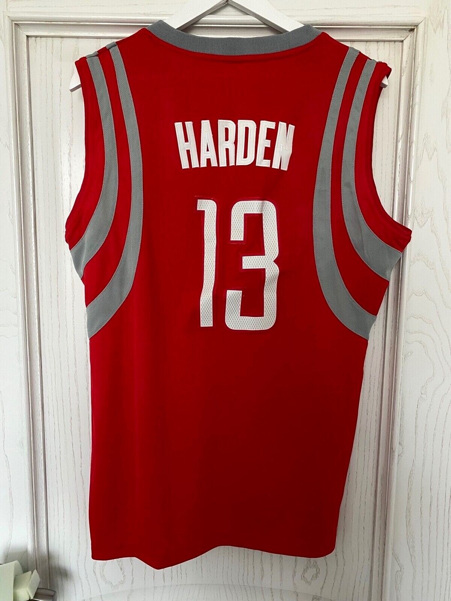 Houston Rockets NBA #13 JAMES HARDEN ADIDAS SHIRT JERSEY RED Houston Rockets NBA #13 JAMES HARDEN ADIDAS SHIRT JERSEY RED