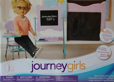Journey Girls BEST IN CLASS School Set Chalkboard & Desk Chair Toys R Us 2015 