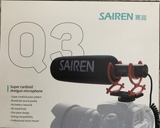 Sairen Q3 super Cardioid Shotgun Studio Microphone new in Box