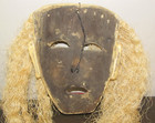 Creepy Scary Wooden Hand Painted Mask Wall Hanging Decor Twisted Sister Singer — photo 3