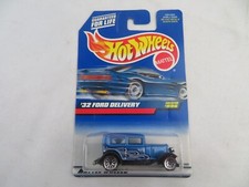Hot Wheels 1999 996 1932 Ford Delivery Blue