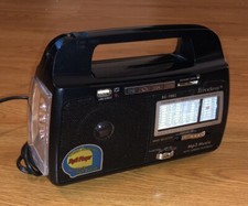 Supersonic 9 Band Am/fm/sw 1-7 Radio With Usb/sd Mp3 Playback +led Light Sc-1082