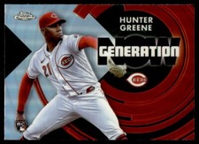 Hunter Greene 2022 Topps Chrome Update Generation Now #GNC-21 Cincinnati Reds