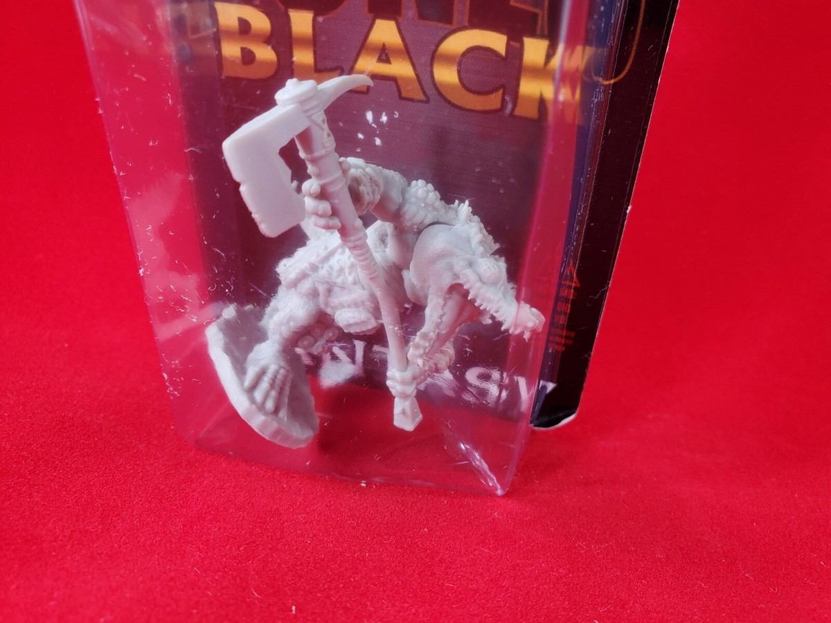 Figurine RPG 'Bones Reaper' TORLAN - Alligator-garou 50mm En Résine Pour JDR Et Wargame