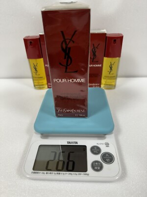 Yves Saint Laurent YSL Pour Homme EDT Spray 1 x 100ml 2 x 50ml