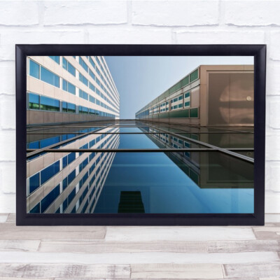 Martinez Tower Architecture Almere Netherlands Urban City Wall Art Print