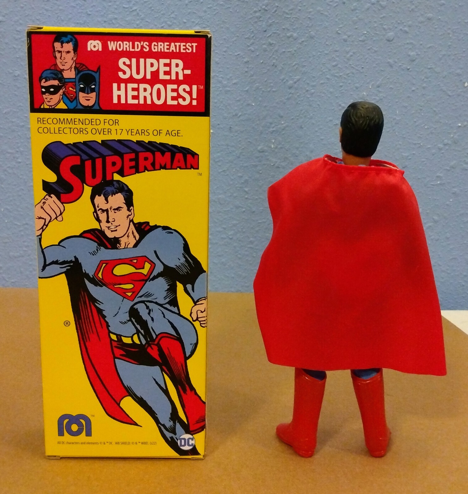 Mego Superman Action Figures Lot, 1974 and 2023 eBay