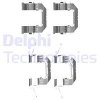 Delphi ZubehöRsatz Scheibenbremsbelag Vorne FüR Nissan Pathfinder III Qashqai