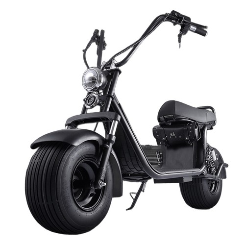 Black 18" Adult Electric Tricycle 3 Wheel Bike Cruiser Electric scooter Fat Tyre - Picture 24 of 25