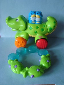 fisher price press and go crocodile