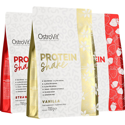 PROTEIN SHAKE 700 G - 21 g per serving -Delicious- High-quality protein content