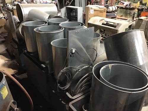 US Duct 22”  X  60” Clamp Together Duct Dust Collection Pipe