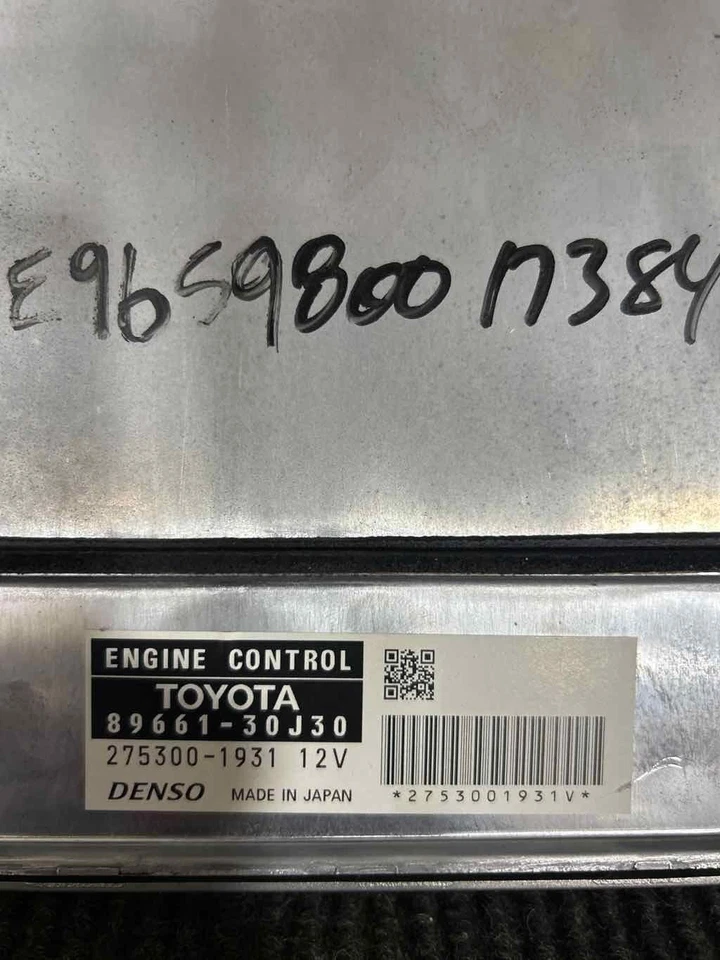 Fits 2008 Lexus GS350 Engine Brain Box VIN:JTHCE9655980017384 OEM#:8966130J30 - Imagem 2 de 4