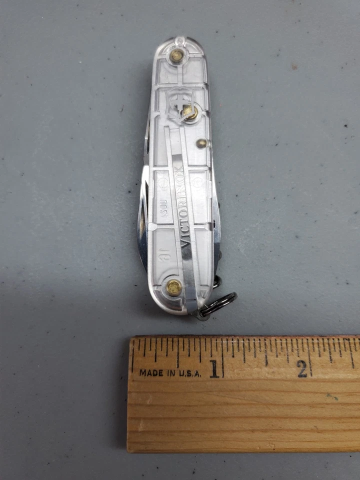 Navaja suiza Victorinox Spartan ¡Multiherramienta! SILVERTECH! Usado y BONITO! Foto 3 de 4