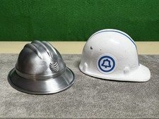 Set Of 2 Mini AT&T/Bell System Hard Hats One Is Vinatge COOL
