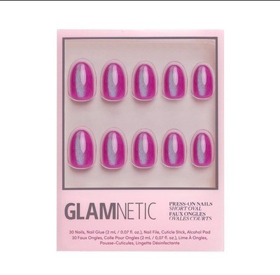 glamnetic press on nails- Berry Fizz 