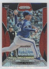 2019 Panini Prizm Tier III Red Mojo Prizm 276/299 Thomas Pannone #237 0l2