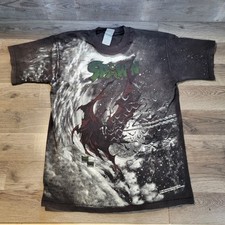 Vintage 1997 Spawn Movie T-Shirt All Over Front Print Size Large Todd McFarlane