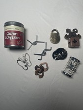 FREE SHIPPING Lot of 8 Hanayama And More Mixed Lot Metal Brain Teaser Puzzles