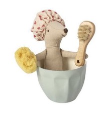 New Maileg Spa Wellness Big Sister Mouse Set Rare Retired NIB