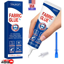 Fabric Glue Mighty Mend it Fabric Glue Permanent Clear Washable Clothing Glue