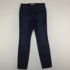 Athleta Jeans Womens 10 Blue Sculptek Skinny Dark Wash Denim