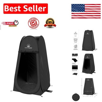 Quick-Setup Privacy Tent for Showers & Toileting - Ideal for Camping & Outdoors