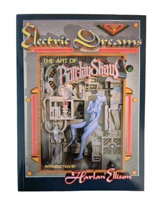 Electric Dreams The Art of Barclay Ellison by Harlan Ellison 1995 1st Ed. PB A4
