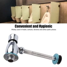 Urinal Flush Valve Push Button Rust Proof Brass Manual Toilet Flush Valve US