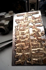 Vintage Printing Plate - Numbers Plus