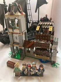 LEGO Pirates Of The Caribbean The Black Pearl 4184 & The Mill 4183 Set No Box JP