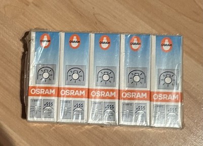 5 x Osram Halogen Stiftsockellampe 64440S 20W 12V 