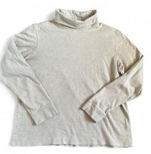 L.L.Bean Women s Large Beige Oatmeal Turtlene...