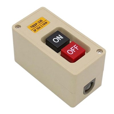 TBSP-330 3 Phase 3,7 Kw 30A Power Push Button Switch Station EIN/AUS Lock Tend