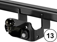 ACPS-ORIS AnhäNgerkupplung Oris Duo Flansch 300-022 FüR Ford Transit V363 Fed