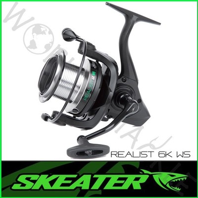 Sonik Skeater Cat Reel Pike Zander Carp Fishing Spinning Realist 6k WS Big Pit