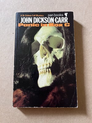 PANIC IN BOX C by John Dickson Carr vintage 1966 PAN UK paperback GIDEON FELL