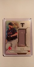 2018 TRIPLE THREADS CRAIG KIMBREL JUMBO JERSEY #'D 33/36 BOSTON RED SOX