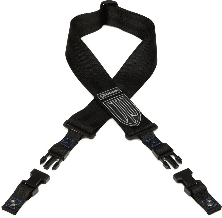 DiMarzio John Petrucci ClipLock Strap - Blue 5090₽