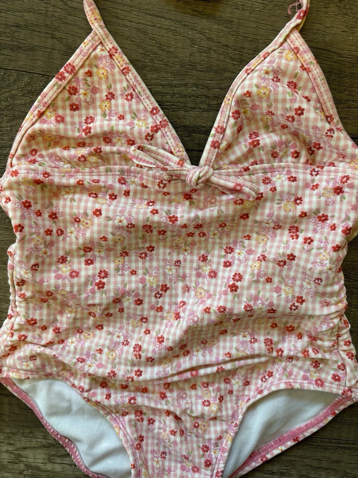 Traje de baño Cherokee vintage de una pieza para niñas años 2000 Y2K pequeño 6/6X Foto 2 de 4