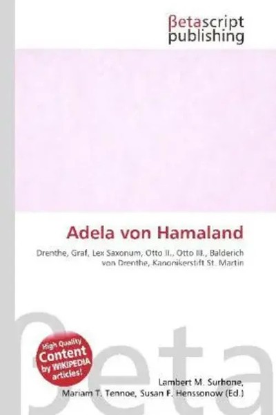 Lambert M. Surhone (U. A.) | Adela Von Hamaland | Taschenbuch | Deutsch (2026)-image
